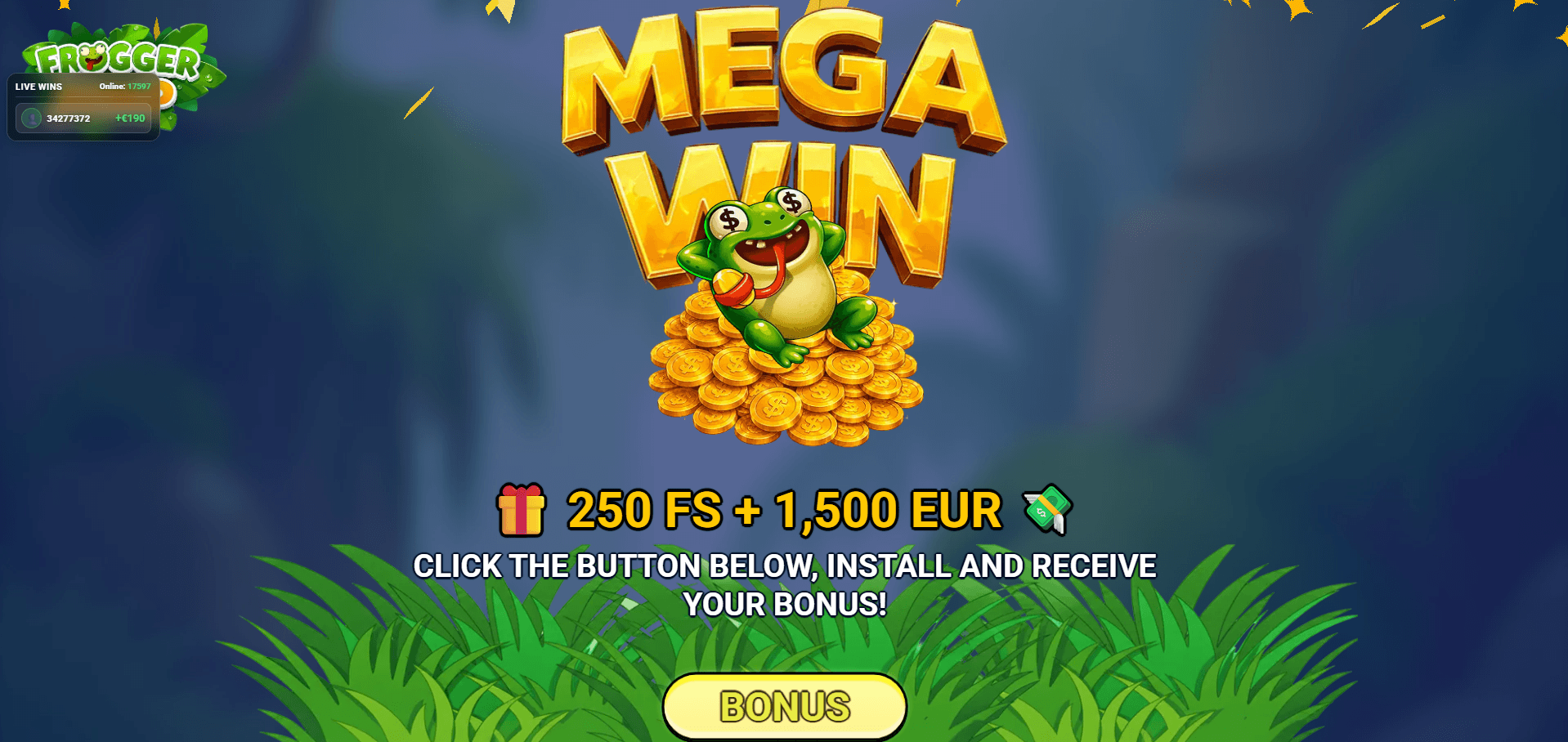 Frogger Jump от Vortex: обзор механики, креативов и брендов для теста ...